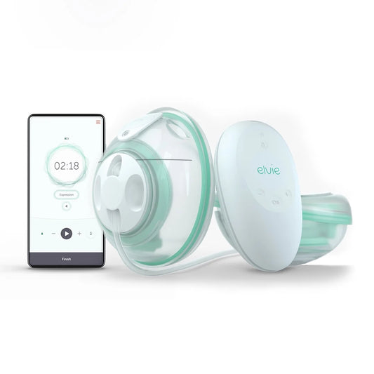 Elvie Stride plus - Hands-Free, Hospital-Grade Electric Breast Pump with 3-In-1 Bag