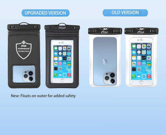 Waterproof Phone Pouch with Lanyard – Universal Dry Bag Case for iPhone 15/14/13/12/11 Pro Max – Touchscreen-Friendly & IPX8 Certified – Cruise, Beach, and Travel Essential